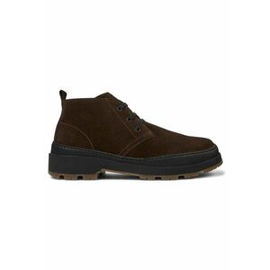 Ghete de piele intoarsa Brutus Trek 8675 - Maro inchis imagine