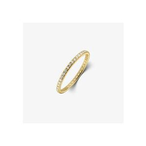 Inel din argint Golden Classic Eternity - Zirconiu imagine