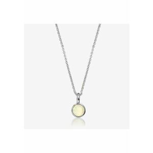 Colier din argint Birthstone October - Opal imagine