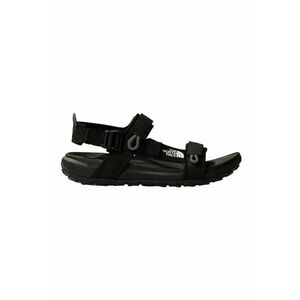 Sandale cu velcro si logo - Negru imagine