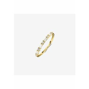 Inel argint Golden Baguette - Zirconiu imagine