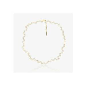 Colier din argint Golden Harmony - Perle Naturale imagine