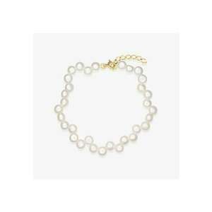 Bratara din argint Golden Harmony - Perle Naturale imagine