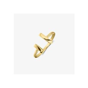 Inel din argint Golden Parallel Bar imagine