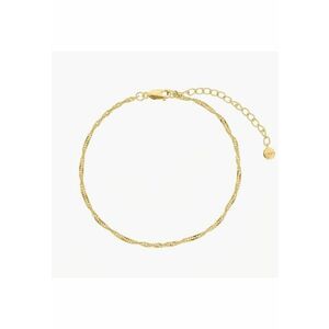 Bratara de picior din argint Golden Singapore imagine