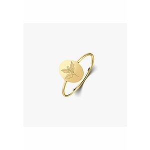 Inel din argint Birth Flower Golden - December Holly imagine