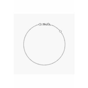 Bratara din aur alb Simple Chain imagine