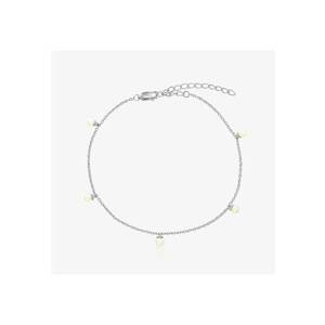 Bratara de picior din argint Margo - Perle Naturale imagine
