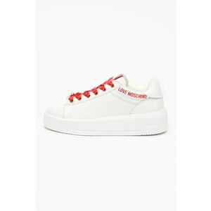 Pantofi sport din piele cu detaliu metalic Eclipse - Rosu/Alb imagine