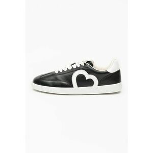 Pantofi sport low-cut din piele Cloud - Alb/Negru imagine