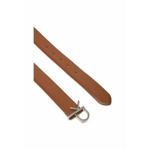 Curea de dama - 304615900 - piele naturala - multicolora - 105 - Maro imagine