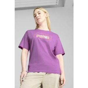 Tricou relaxed fit cu logo - Roz deschis imagine