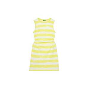 Rochie de vara fete 3SL3CV013 - Bumbac - erde - Galben imagine