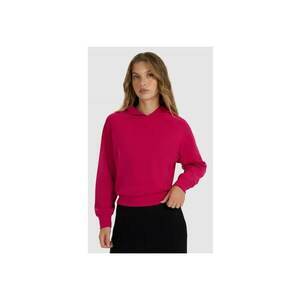 Hanorac sport roz - modal - gluga integrata - imagine