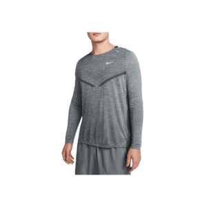 Bluza alergare barbati Dri-FIT ADV TechKnit - Gri imagine