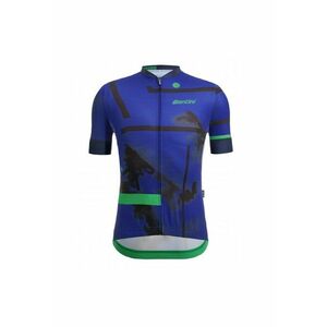 Tricou ciclism barbati Delta Berg - Albastru imagine