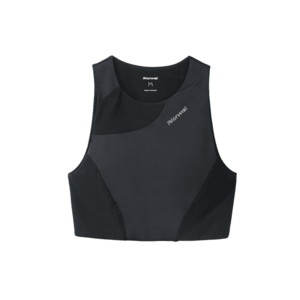 Maiou alergare dama Trail Cropped - Negru imagine