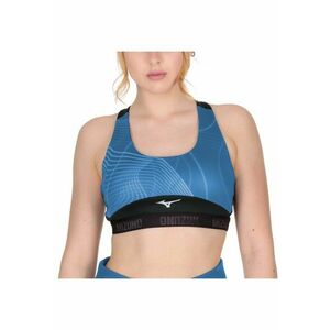 Bustiera alergare dama Alpha Graphic FW 2022 - Negru/Albastru imagine