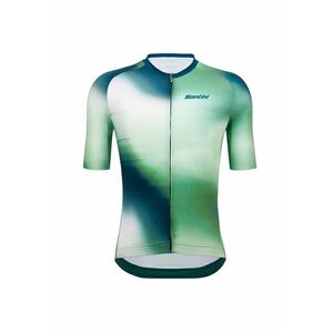 Tricou ciclism Ombra - Verde/Albastru imagine