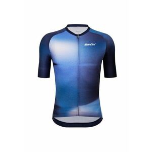 Tricou ciclism Ombra - Alb/Albastru imagine