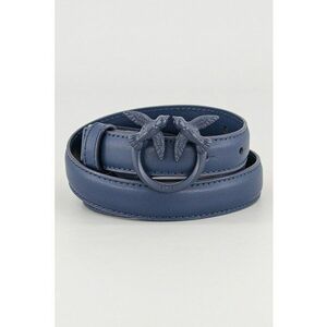 Curea de piele Love Berry - Albastru petrol imagine