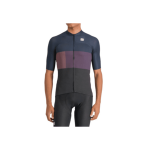Tricou ciclism barbati Snap - Negru/Bleumarin imagine
