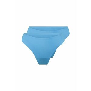 Set de chiloti tanga fara cusaturi - 2 perechi - Albastru pastel imagine