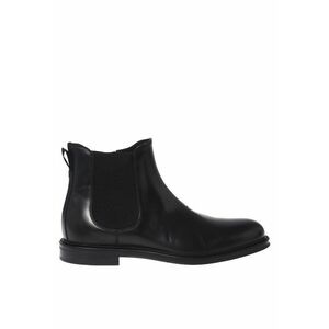 Ghete Chelsea din piele - Negru imagine