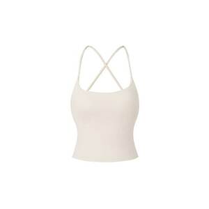 Top cu bretele incrucisate Core - Bej deschis imagine