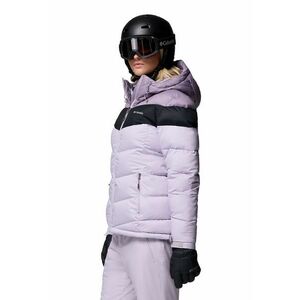 Jacheta cu gluga pentru schi Abbott Peak II - Negru/Lila pal imagine