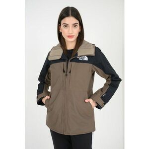 Geaca impermeabila cu gluga pentru ski Namak - Maro inchis/Negru imagine