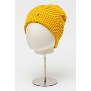 Caciula elastica din amestec de bumbac organic - Maro deschis imagine