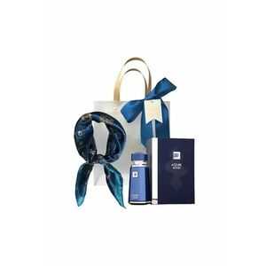 Set Azzure Aoud Apa de Parfum - Unisex 100 ml + Esarfa satinata + Punga cadou imagine