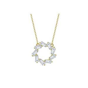 Colier din Argint 925 - Minimalist cu Zircon - 6104B imagine