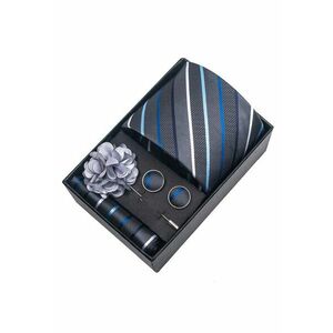 Set masculin 4 piese 6064 - Gri multicolor imagine