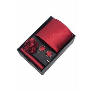 Set masculin 4 piese 6064-26 - Rosu imagine