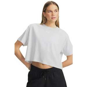 Tricou crop Rival Boxy - Gri deschis imagine