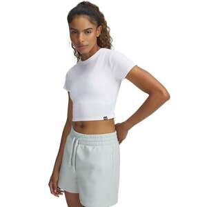 Tricou crop slim fit Rival - Alb optic imagine