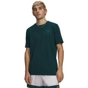 Tricou din amestec de bumbac Radial - Verde englez imagine