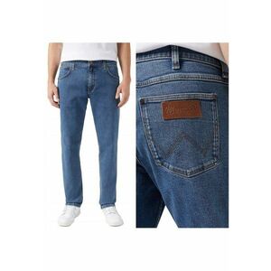Blugi Barbati - Greensboro - Straight Fit - Talie Medie - Lungi - Fermoar - 5 Buzunare - Bumbac - W31-L34 US - Albastru imagine