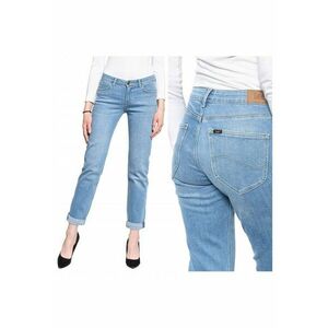 Blugi Dama - Marion Straight - Straight Fit - Talie Medie - 5 Buzunare - Lungi - Fermoar - Bumbac - W28-L33 US - Albastru imagine