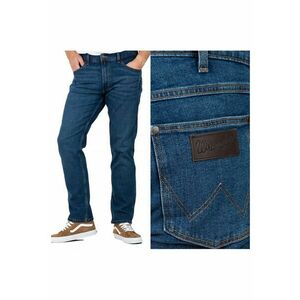 Blugi Barbati - Greensboro - Straight Fit - Talie Joasa - Fermoar - Lungi - 5 Buzunare - Bumbac - W31-L32 US - Albastru imagine