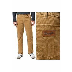 Blugi Barbati - Texas - Straight Fit - Talie Medie - Fermoar - Lungi - 5 Buzunare - Bumbac - Maro - Maro camel imagine