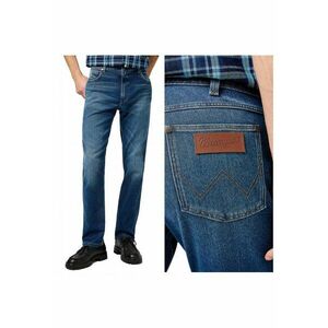 Blugi Barbati - Greensboro - Straight Fit - Talie Medie - Lungi - Fermoar - 5 Buzunare - Bumbac - W31-L32 US - Albastru imagine