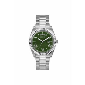 Ceas barbatesc model GW0265G10 - 41-46 mm - curea din otel - 5 ATM - argintiu/verde imagine