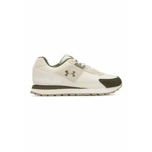 Pantofi sport cu detalii de piele intoarsa Essential Runner - Kaki/Crem imagine
