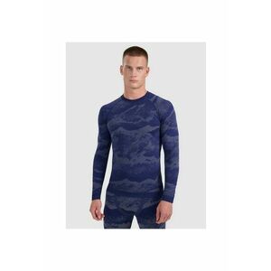Bluza sport barbati - termica - poliester - tehnologie 4FSkin - albastru - Albastru imagine