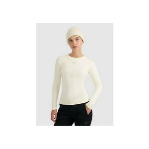 Bluza sport dama poliester - bej - imagine