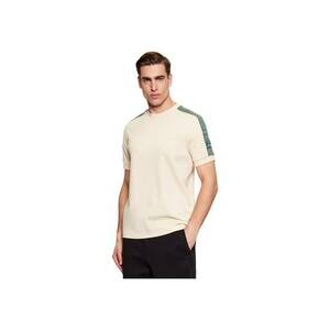 Tricou EA7 Train Logo Series M SS PRE 55386 - Bej imagine