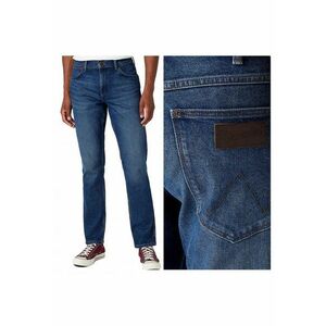 Blugi Barbati - Greensboro - Straight Fit - Talie Medie - Fermoar - Lungi - 5 Buzunare - Bumbac - W31-L30 US - Albastru imagine